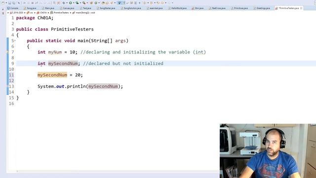 Week 3 - Primitive Data Types in java смотреть онлайн