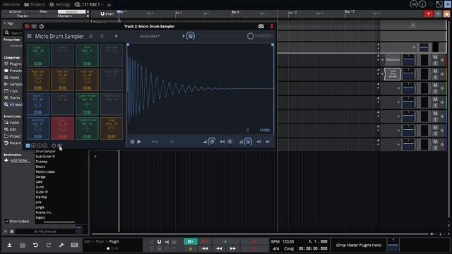 Выбор бесплатной DAW. Traction Waveform.