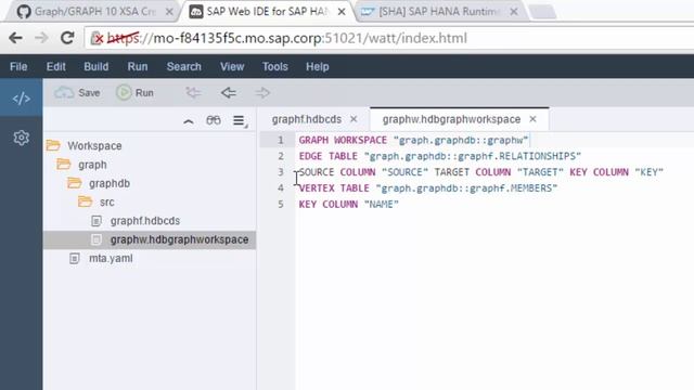 SAP HANA Academy - Graph: XSA - Create Graph Workspace [SPS 12] смотреть онлайн
