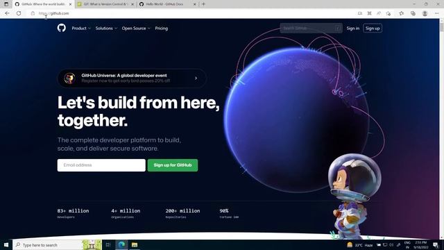 GIT Tutorial | GIT Basics | What is GITHub & How to Create an Account in github.com смотреть онлайн