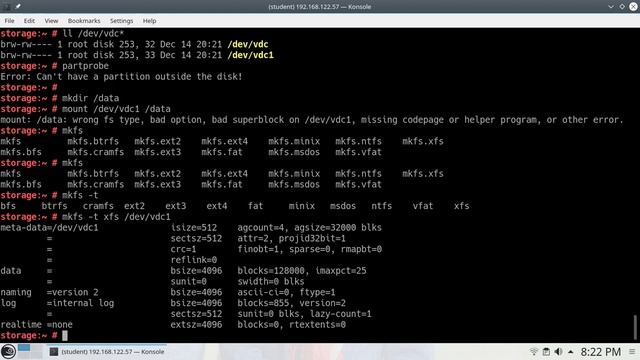 Episode12 : How to create Filesystem in Linux смотреть онлайн