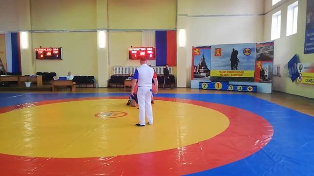 Самбо первенство области Ржев 79 кг Шлыгин Лев смотреть онлайн