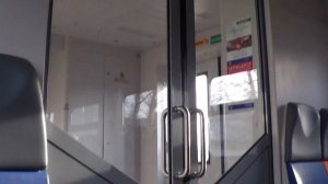 Поездка на новом электропоезде серии ЭП2Д (видеообзор салона)