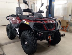 Сборка из упаковки квадроцикла HISUN TACTIC 550 LIMITED EPS.