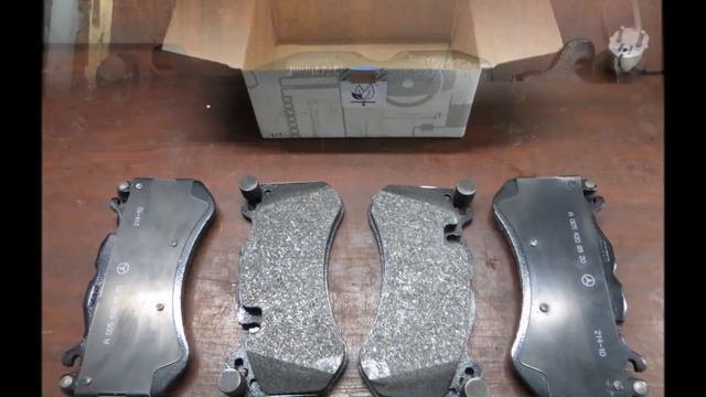 Колодки передние w204 w212 w197 M156 AMG63 A0074206520 смотреть онлайн