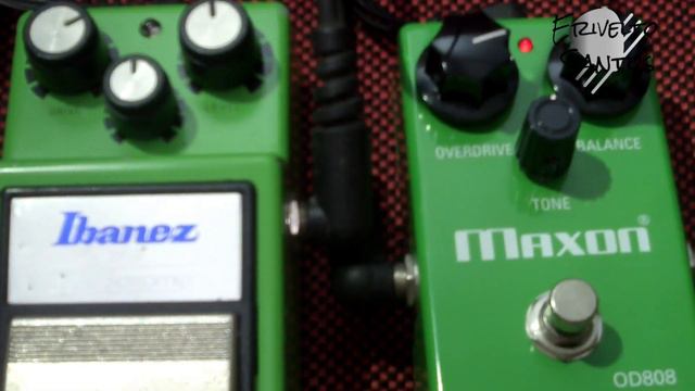 Ibanez TS9 x Maxon OD808 смотреть онлайн