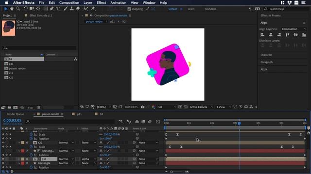 How to edit Lottie assets in After Effects, and how to update it in SWIFT. смотреть онлайн