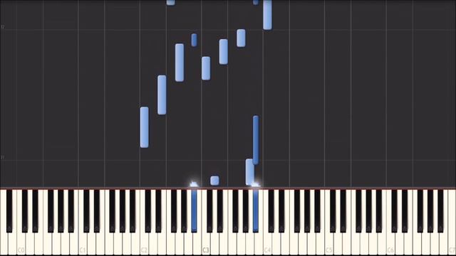 Space - Ballad for Space Lovers (piano tutorial) смотреть онлайн