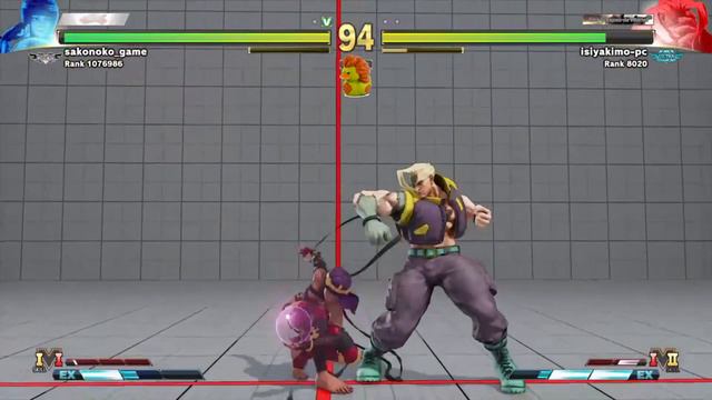 SAKO (MENAT) vs ISIYAKIMO (NASH) - street fighter 5 champion edition online matches смотреть онлайн