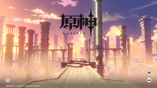 Genshin Impact - Title screen BGM (night, dusk, day) смотреть онлайн