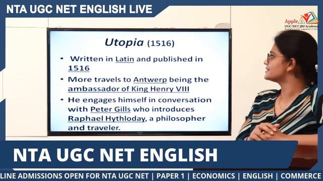 LIVE - NTA UGC NET ENGLISH ONLINE/CLASSROOM COACHING - BRITISH LITERATURE - AGE OF REVIVAL смотреть онлайн