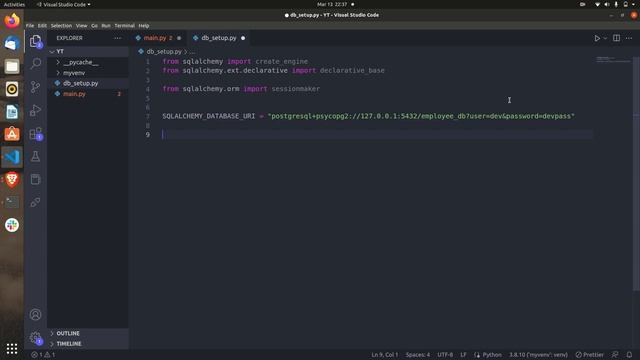 FastAPI and PostgreSQL | Database connectivity in Python -Fastapi | SQLalchemy | Migrations смотреть онлайн
