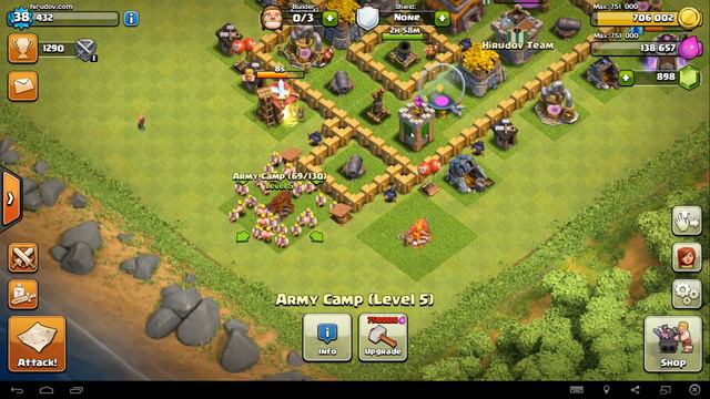 Clash of Clans online live Gameplay #63 [20151102] смотреть онлайн