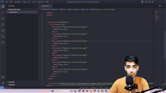 Explaining Bootstrap 5 Rows & Columns смотреть онлайн