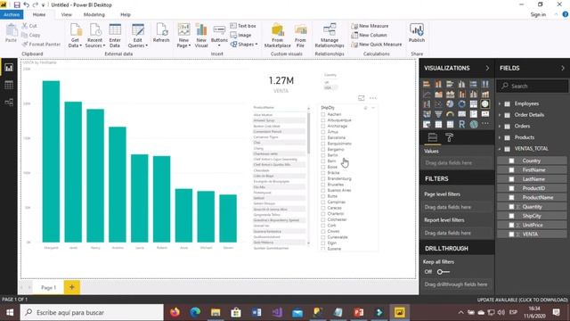 ¿Cómo conectar Power BI con Sql Server y crear reportes? смотреть онлайн