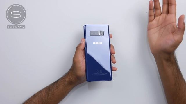 Samsung Galaxy Note 8 UNBOXING Deepsea Blue смотреть онлайн