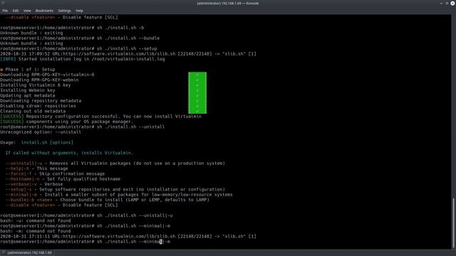 How to Install Virtualmin and Webmin, LEMP, BIND, PostFix with NGINX and MariaDB on Ubuntu 18.04 LT смотреть онлайн
