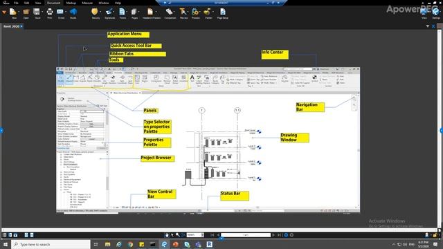 Revit MEP 2020 User Interface Class 01 (In English) смотреть онлайн