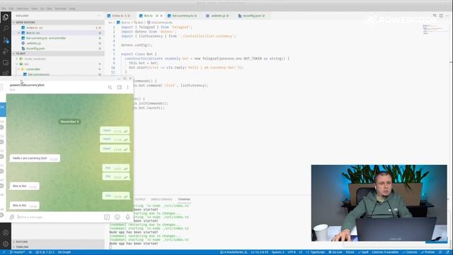 HOW TO CREATE A TELEGRAM BOT | POWERCODE IT COMPANY MEETUP смотреть онлайн