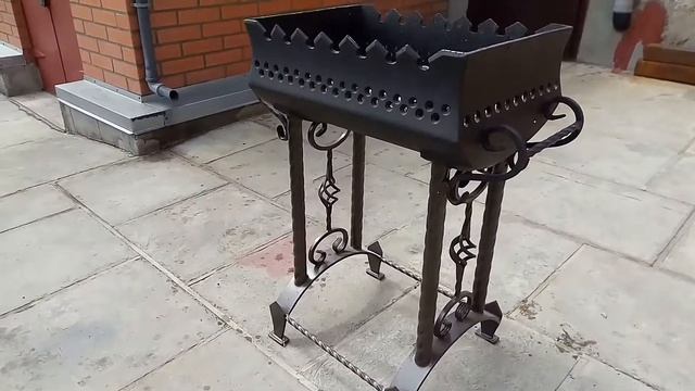Самодельный мангал из 500 трубы смотреть онлайн