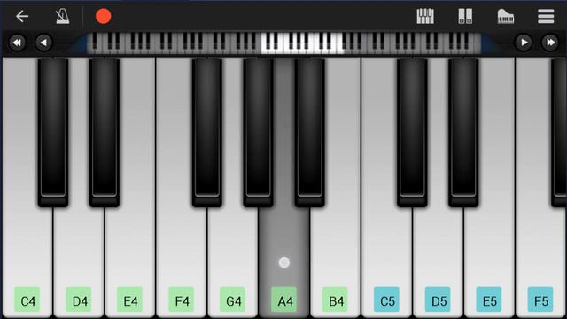 How to play Cuff It by Beyonce on Mobile Piano (Tutorial) смотреть онлайн