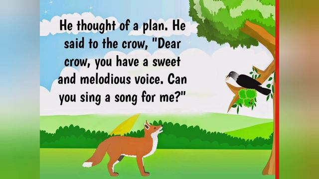 Short Story# One minute story # The fox and the crow # смотреть онлайн