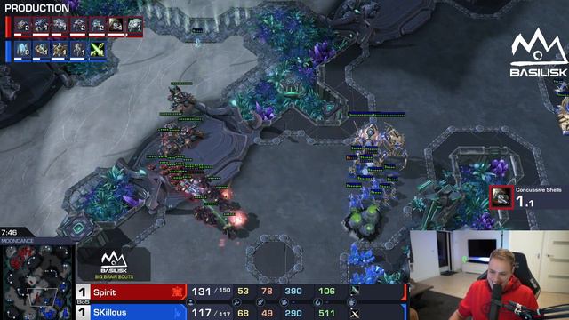 StarCraft 2: Spirit VS SKillous | BASILISK Big Brain Bouts #8 смотреть онлайн