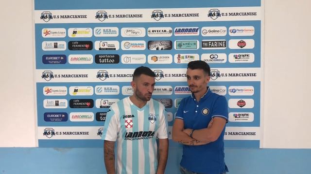 Intervista post partita Us Marcianise-Teano 3-0 al capitano Pietro Famiano смотреть онлайн