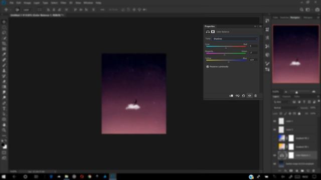 How to use gradient adjustment layer// Photoshop tutorial смотреть онлайн