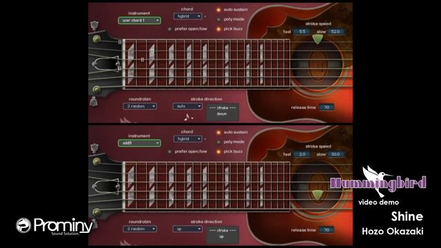 Prominy Hummingbird demo - Shine