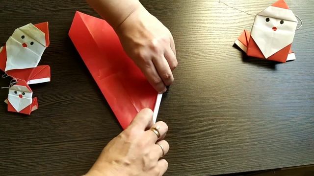 Дед Мороз из бумаги | Как сделать Дед мороза своими руками смотреть онлайн