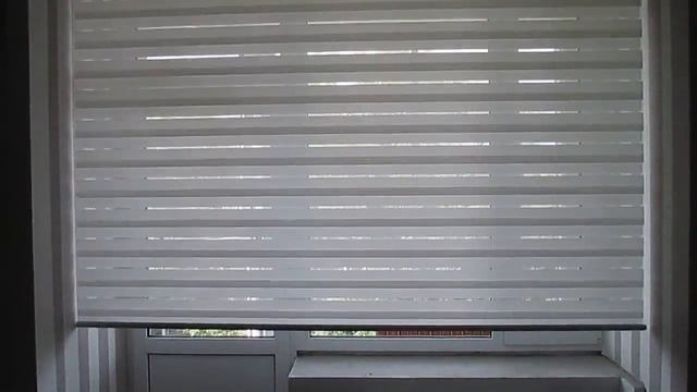 Рулонные шторы День Ночь (Зебра) с пультом управления смотреть онлайн