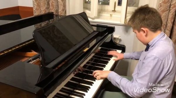 Этюд— Бургмюллер/ Burgmuller’s Etude/ Nikita Demidov