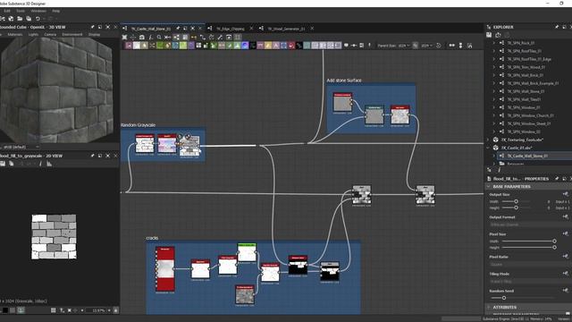 73 - Substance Graph Organization | Организация графов в Substance ENG смотреть онлайн