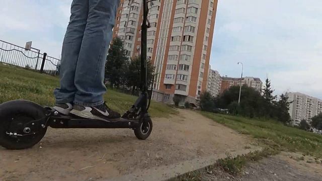 Электросамокат Speedway Mini IV на бездорожье. Съемка на экшнкамеру смотреть онлайн