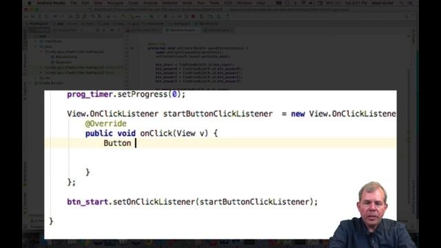 Math Quiz Mobile App in Android Studio смотреть онлайн