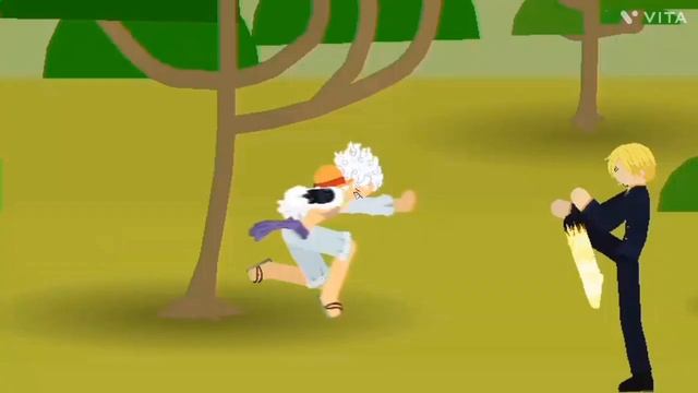 ⟨⟨Deni Animation⟩⟩ - Luffy VS Sanji | Stick Nodes Pro | Channel One Year Special!! смотреть онлайн
