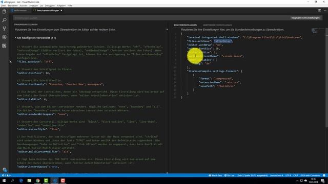 Visual Studio Code installieren. Emmet, Sass Compiler und co. einrichten смотреть онлайн