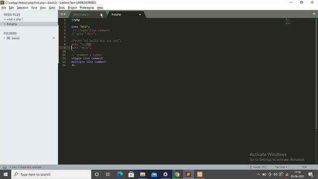 #basic concept in php language..please use headphone because volume is slow смотреть онлайн