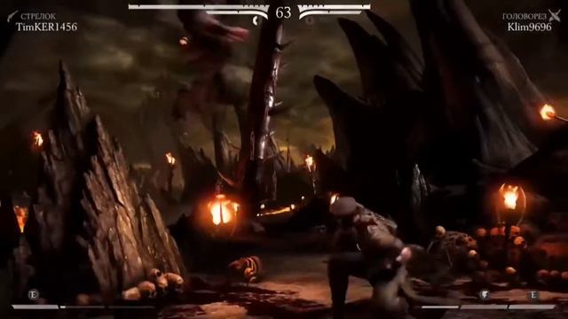 Mortal Kombat XL | Кано vs Эррон Блэк | Klim9696 vs TimKER1456 смотреть онлайн