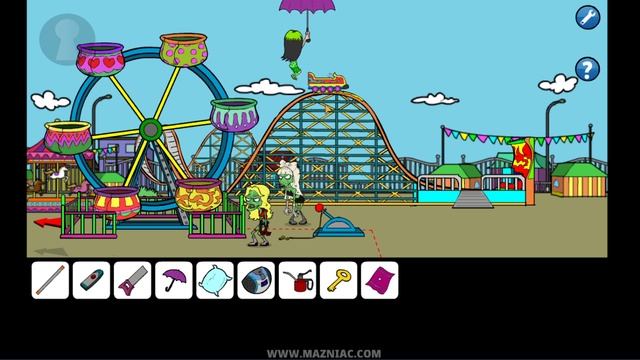 Billie Zombie Attack FULL Walkthrough - Mazniac смотреть онлайн