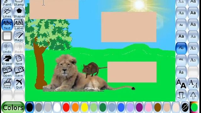 ( Making Story in Tux paint with slide show) Class 4 Computer Project Work смотреть онлайн