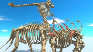 ЭПИЧЕСКАЯ БИТВА СКЕЛЕТОВ ДИНОЗАВРОВ #2 - Animal Revolt Battle Simulator
