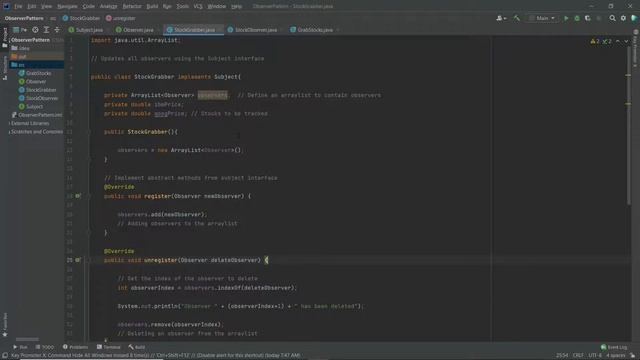 Observer Pattern смотреть онлайн