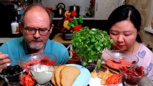 Мукбанг Борщ / Mukbang Borsch