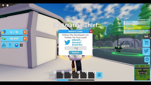 All Thief Simulator codes (Roblox) смотреть онлайн