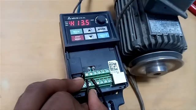 Delta VFD EL Connections And Programming