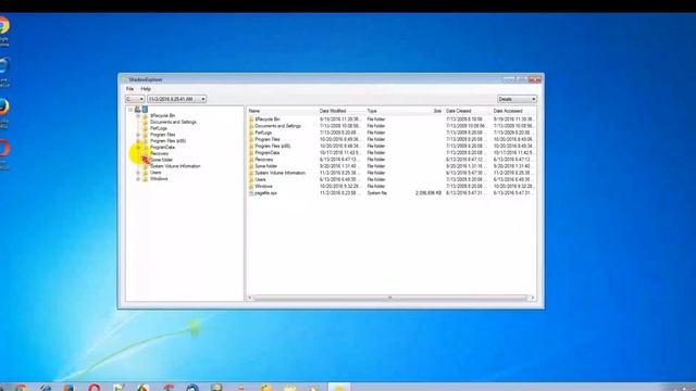 Restore Encrypted Files using ShadowExplorer (Windows 7) смотреть онлайн