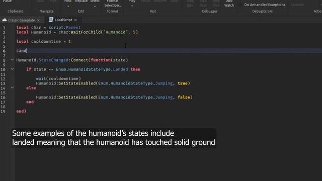 Roblox Studio Jump Cooldown Tutorial смотреть онлайн