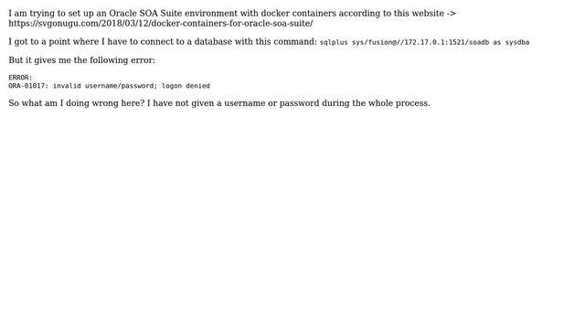 Databases: How do I know what my username/password is for SQL PLUS? смотреть онлайн